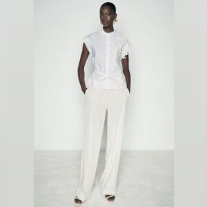 High waisted Straight Cut Pant